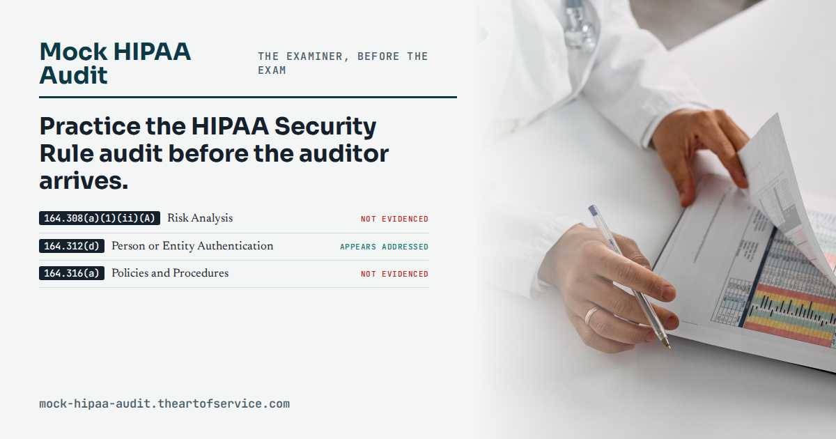 Mock HIPAA Audit social card